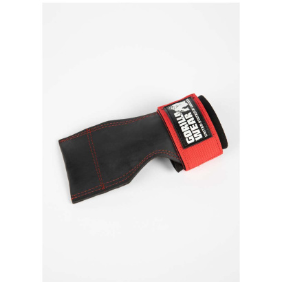 Gorilla Wear Lifting Grips Black/Red Gorilla Wear Lifting Grips Black/Red