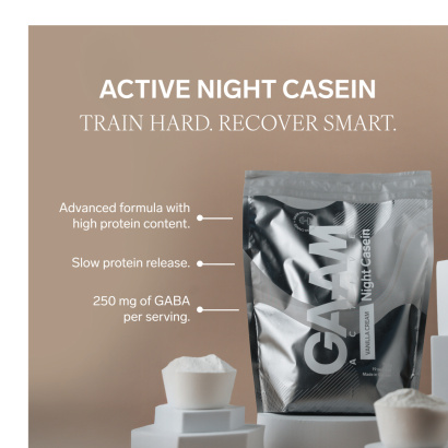 2 x GAAM Active Night Casein 750 g 2 x GAAM Active Night Casein 750 g