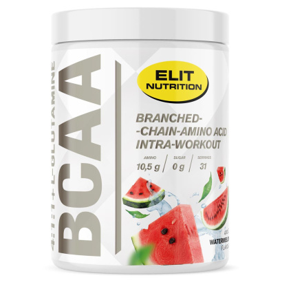 Elit Nutrition BCAA 4:1:1 + L-glutamine Aminohapot 400 g Elit Nutrition BCAA 4:1:1 + L-glutamine Aminohapot 400 g