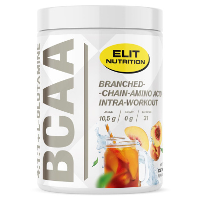 Elit Nutrition BCAA 4:1:1 + L-glutamine Aminohapot 400 g Elit Nutrition BCAA 4:1:1 + L-glutamine Aminohapot 400 g