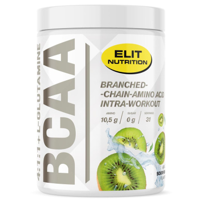 Elit Nutrition BCAA 4:1:1 + L-glutamine Aminohapot 400 g Elit Nutrition BCAA 4:1:1 + L-glutamine Aminohapot 400 g