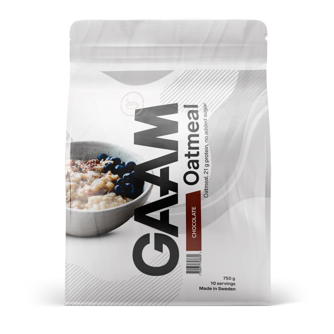 GAAM Oatmeal 750 g ryhmässä Elintarvikkeet / Puurot ja hiutaleet @ Proteincompany (PB-6705)
