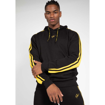Gorilla Wear Banks Oversized Hoodie Black/Yellow Gorilla Wear Banks Oversized Hoodie Black/Yellow
