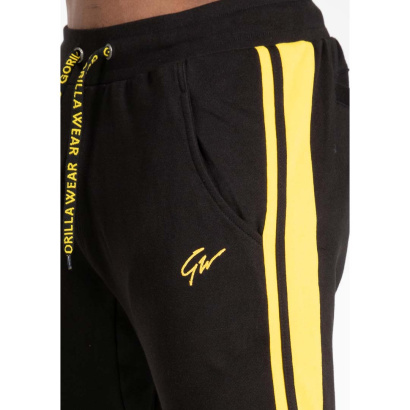 Gorilla Wear Banks Pants Black/Yellow