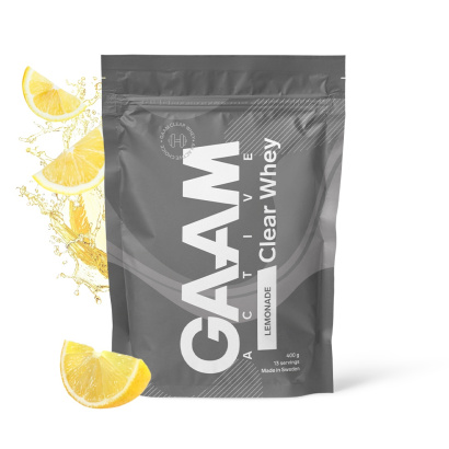 3 x GAAM Active Clear Whey Proteiinijauhe 400 g