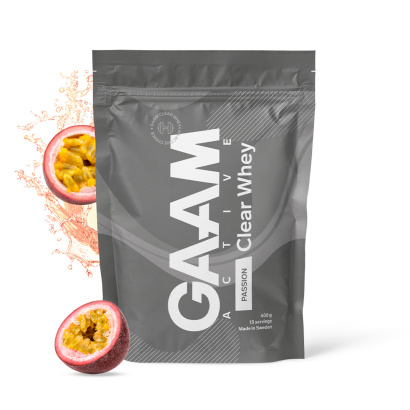 3 x GAAM Active Clear Whey Proteiinijauhe 400 g