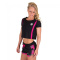 Gorilla Wear Columbia Crop Top Black/Pink Gorilla Wear Columbia Crop Top Black/Pink