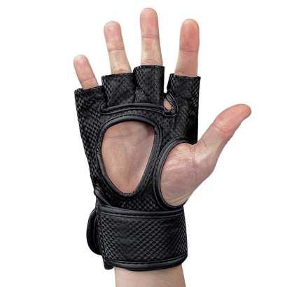 Gorilla Wear Berea MMA Gloves (without thumb) Black & White