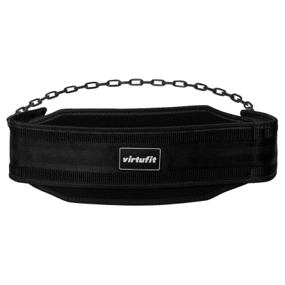 Virtufit Nylon Dip Belt Black