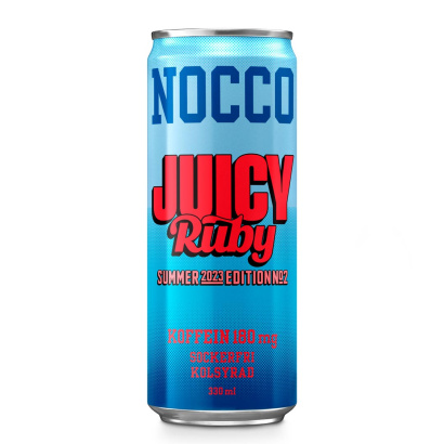 24 x NOCCO BCAA 330 ml Juicy Ruby 24 x NOCCO BCAA 330 ml Juicy Ruby