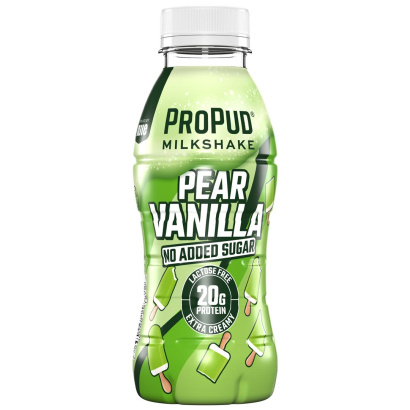 8 x NJIE ProPud Protein Milkshake 330 ml Pear Vanilla