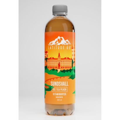 12 x Latitude 65 500 ml Sundsvall - Ice Tea Peach 12 x Latitude 65 500 ml Sundsvall - Ice Tea Peach