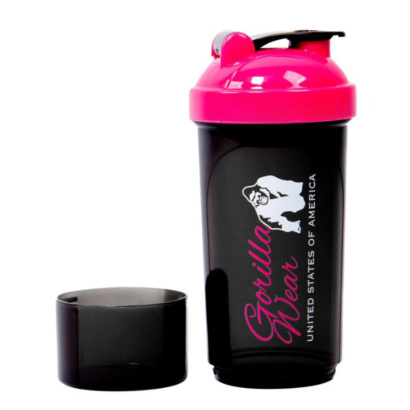 Gorilla Wear Compact Shaker Black & Pink Gorilla Wear Compact Shaker Black & Pink