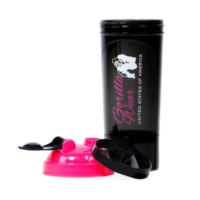 Gorilla Wear Compact Shaker Black & Pink Gorilla Wear Compact Shaker Black & Pink