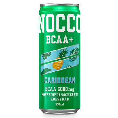 24 x NOCCO BCAA+ 330 ml Caribbean (kofeiiniton) 24 x NOCCO BCAA+ 330 ml Caribbean (kofeiiniton)