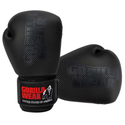 Gorilla Wear Montello Boxing Gloves Black