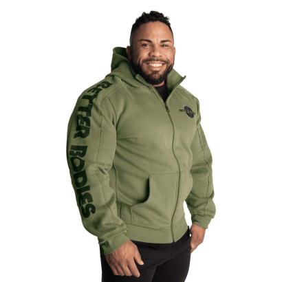 Better Bodies Pro BB Hood Washed Green Better Bodies Pro BB Hood Washed Green