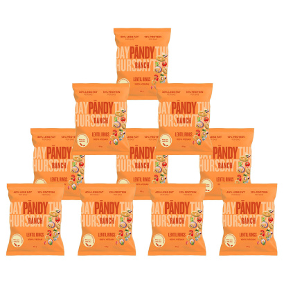 10 x Pändy Lentil Snacks 50 g 10 x Pändy Lentil Snacks 50 g