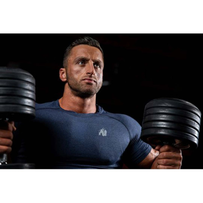 Gorilla Wear Lewis T-Shirt Dark Grey Gorilla Wear Lewis T-Shirt Dark Grey