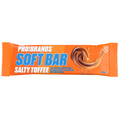 15 x Pro Brands Softbar 40 g Salty Toffee 15 x Pro Brands Softbar 40 g Salty Toffee