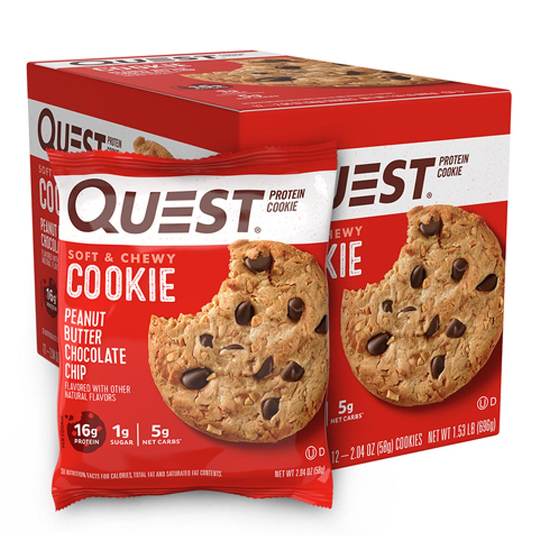 12 x Quest Nutrition Protein Cookie ryhmässä Elintarvikkeet / Naposteltavat ja karkit @ Proteinbolaget (pb-0125)